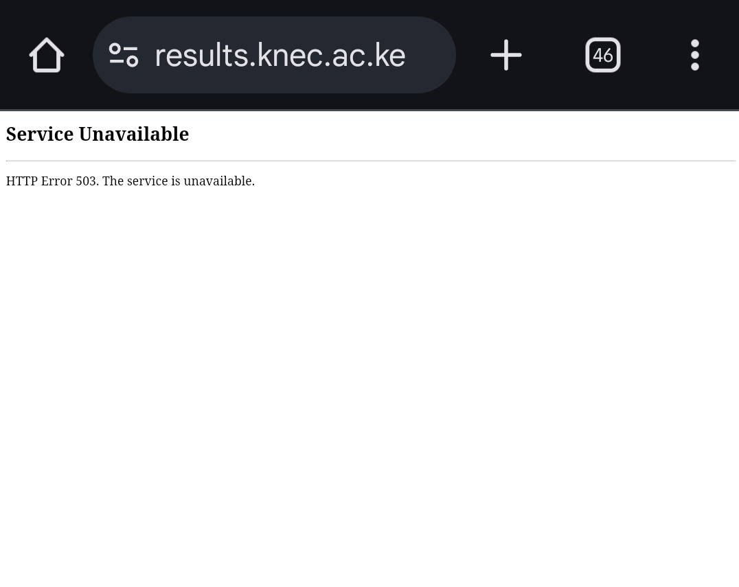 kiprawtich's tweet photo. Website down few minutes after ..release due to traffic...why did they have to change from sms thou.this govnt aki walai ...#kcse2024 #GachaguaAbducted #Trending https://t.co/vffneHg6OV