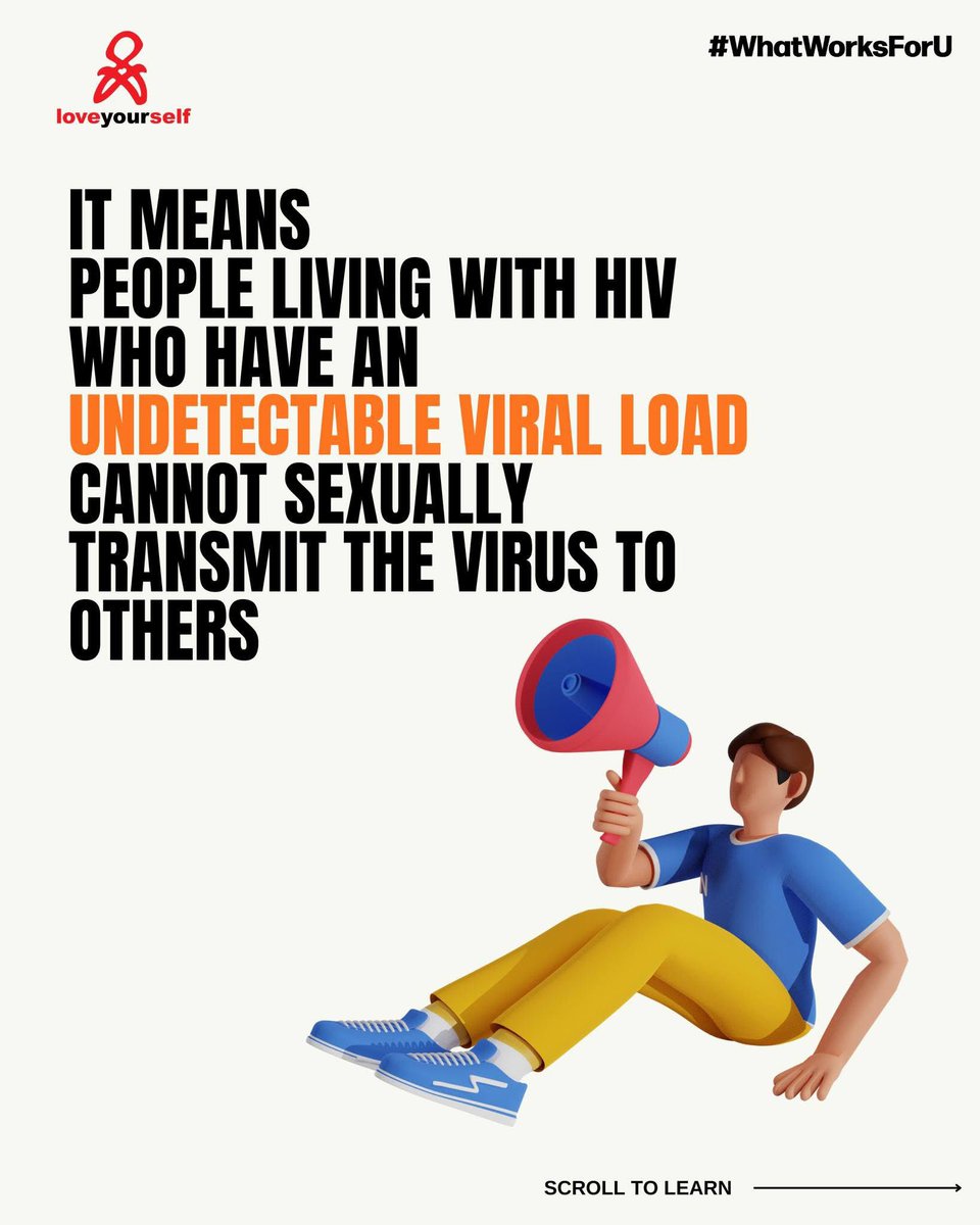 LoveYourselfPh's tweet photo. Ano ang ibig sabihin ng U=U? Ito ay Undetectable equals Untransmittable. Ang tamang pag-inom ng Antiretroviral (ARV) drugs ayon sa reseta ay nakakatulong upang maiwasan ang paglipat ng HIV. Patunay ito na ang treatment ay epektibo para sa mga People Living with HIV!

#WhatWorksForU
#LoveYourselfPh