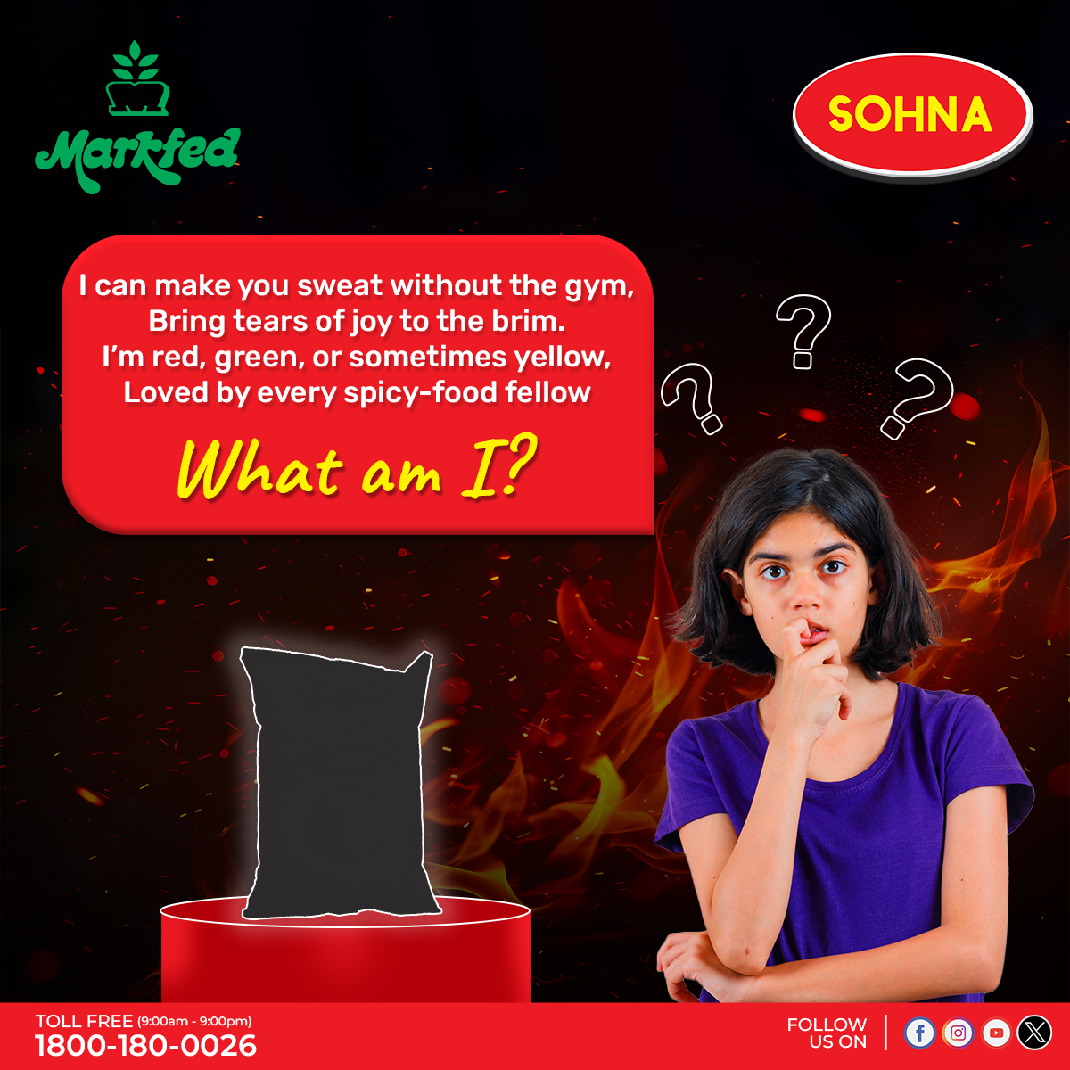 I bring the heat and spice up life, Adding flavor to every bite! 🌶

Guess me right, and take a fiery flight!