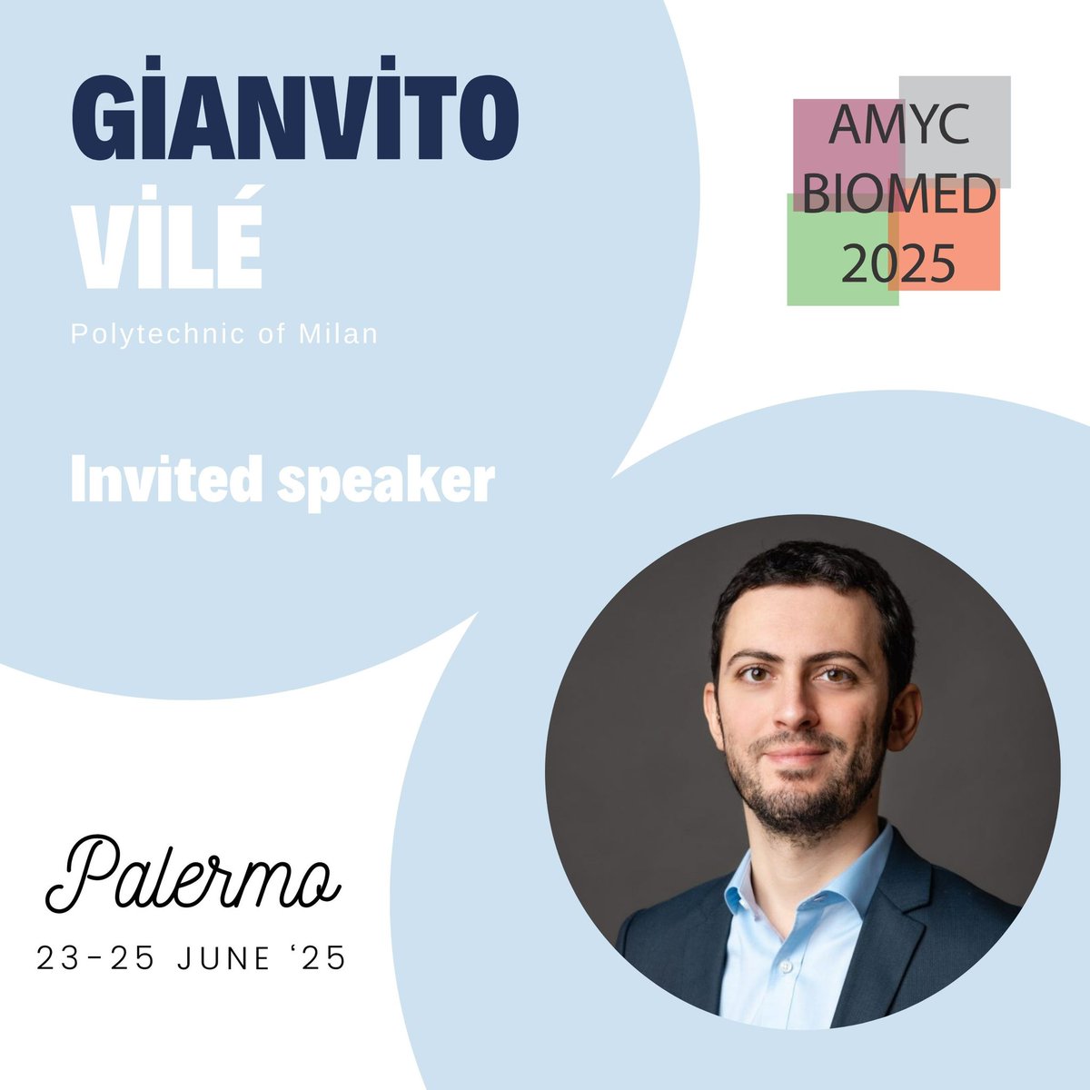 Road to #amycbiomed2025 with <a href="/VileGroup/">Gianvito Vilé</a> 
👉🏻👉🏻See you in Palermo!
<a href="/ERC_Research/">European Research Council (ERC)</a>