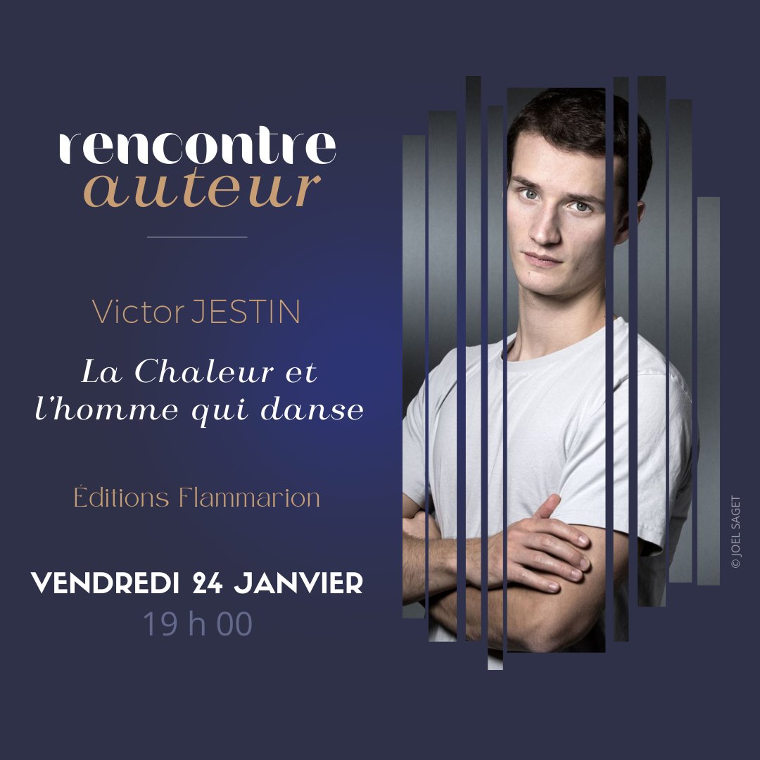 Rencontrez Victor Jestin le vendredi 24 janvier à partir de 19h à la librairie