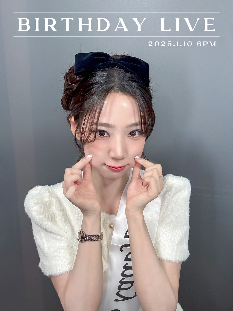 [📢]
HAPPY YEOREUM DAY LIVE 안내

📅 2025.1.10 (FRI) 6PM
🔗 youtube.com/@WJSNofficial

#여름 #YEOREUM 
#우주소녀 #WJSN