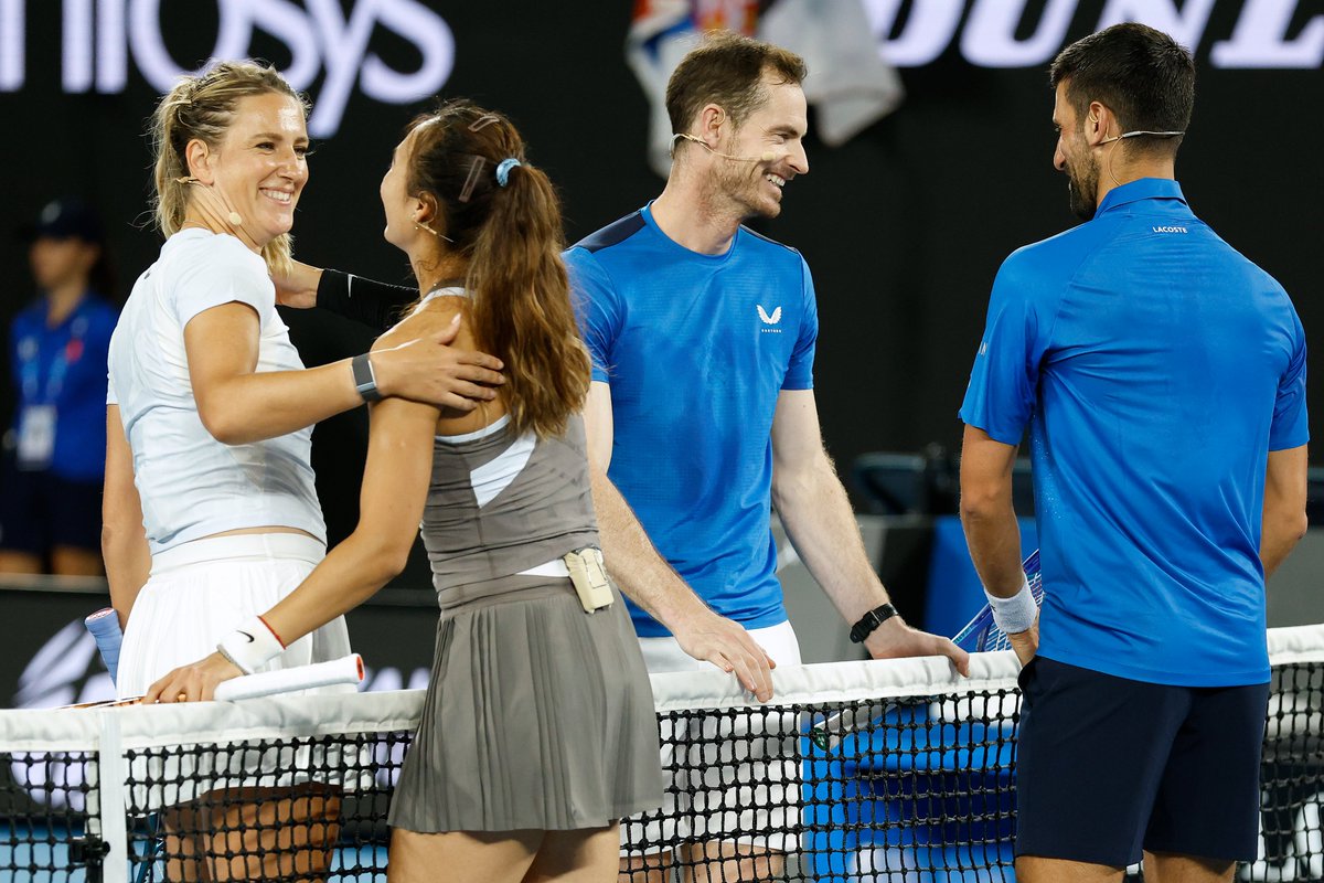 📸 <a href="/andy_murray/">Andy Murray</a> back hitting on a tennis court. You’re welcome. 💙

#AusOpen