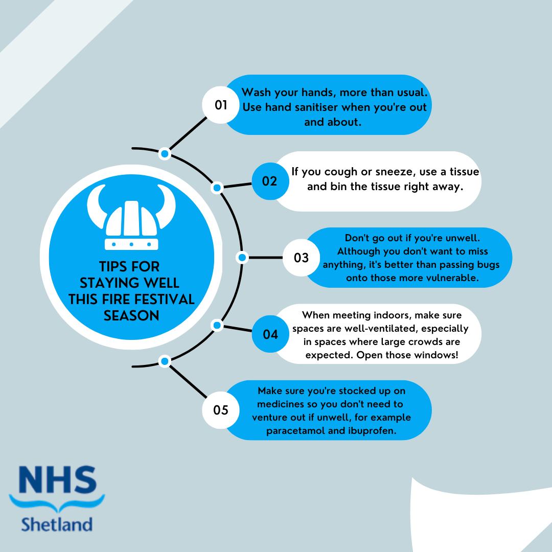 From Grand old Viking centuries Up-Helly-Aa has come... With Scalloway hosting the first of Shetland's annual fire festivals this evening, we wanted to share a few tips for staying well over the season.
nhsinform.scot/campaigns/prep…