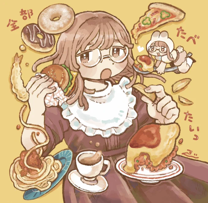 #サンリオコラボイラコン〆切が伸びたので最後の悪あがきに…!もちもちとおいしいを詰め込んだ、えびなりの『KAWAII』を応募しました。リプ欄のリンク先にてしていただけると幸いですよろしくお願いします〜! 