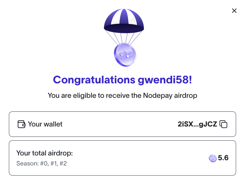 Gozard777's tweet photo. @nodepay_ai So, the S1 doesn't count? LOL I only get for the S2 only https://t.co/kfYxgLiZGa
