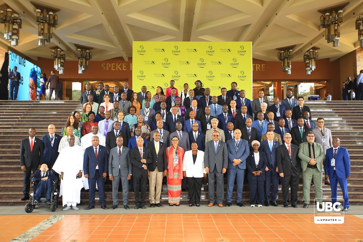 Uganda’s Prime Minister <a href="/RobinahNabanja_/">RT. Hon. Nabbanja Robinah. PRIME MINISTER</a> has opened the Comprehensive African #Agriculture Development Programme #CAADP Summit. 
Leaders &amp; stakeholders will deliberate over the next two days on strategies to boost #foodproduction, improve nutrition, &amp; reduce hunger across Africa.