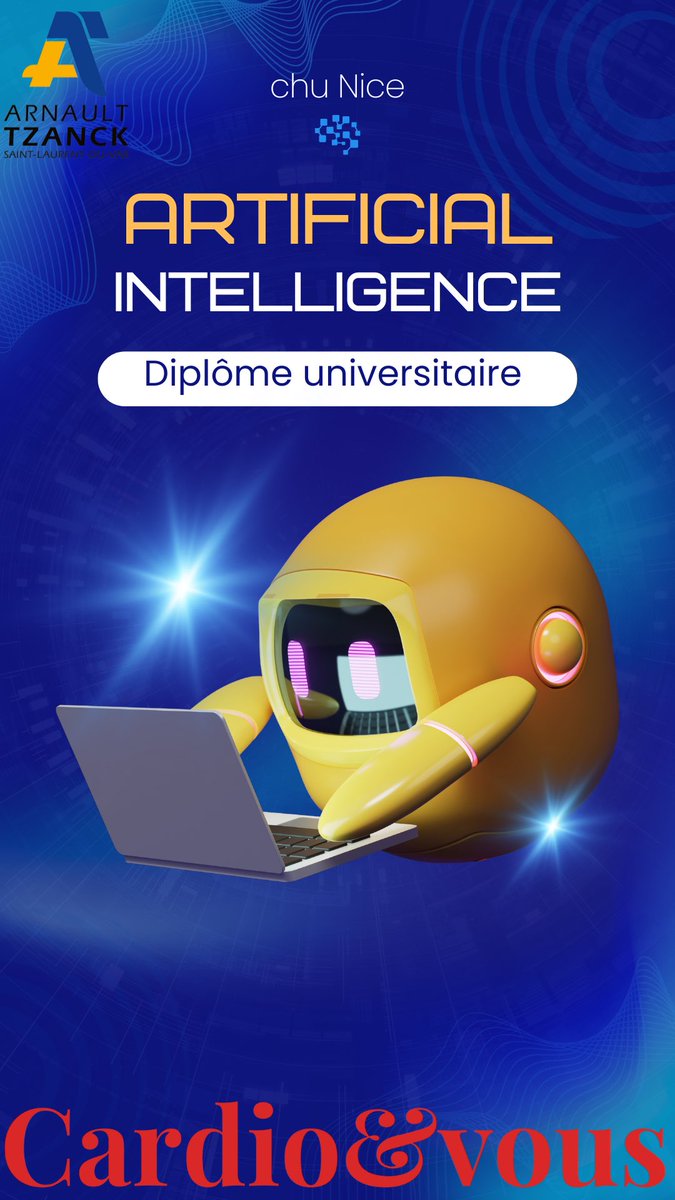 🎓 Nouvelle aventure académique ! 🤖✨
Je suis ravi(e) de partager avec vous une étape importante de mon parcours : je commence un diplôme universitaire en intelligence artificielle en santé  au CHU de Nice !
#IntelligenceArtificielle #Santé #Innovation #CHUNice #Éducation