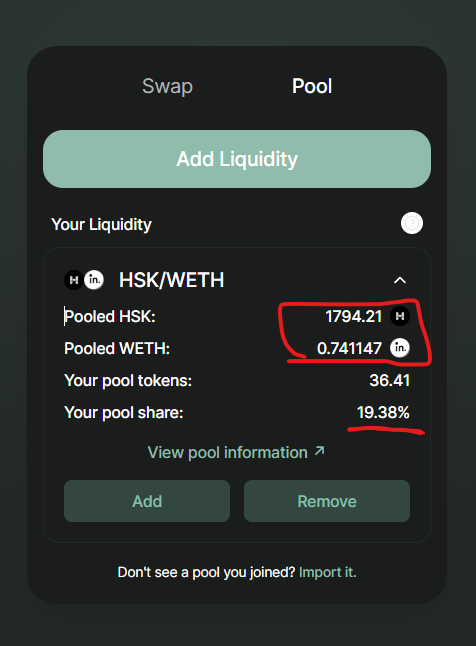 Eungo11's tweet photo. #HSK $HSK $GRND #GRND #Hyperindex

나는 하락이 전혀 두렵지 않다.

$HSK 런치풀 $GRND 런치풀 둘 다 풀캡으로 참여중
대충 하루에 40만원 정도 나오는 듯 

그리고 하이퍼인덱스 HSK/WETH 풀 지분 20% 달성
하지만 현재 LP Remove 가 비활성화 되어 있다는 점.
은고 따라서 지금 유동성 공급하는 건 비추. (매우 위험)

더 열심히 개발해서 UI 도 솔라나 DEX들처럼 좀 이쁘게 만들면 너무 좋을듯.. @hyperindex_  화이팅!!!!!

#crypto_Sexy
