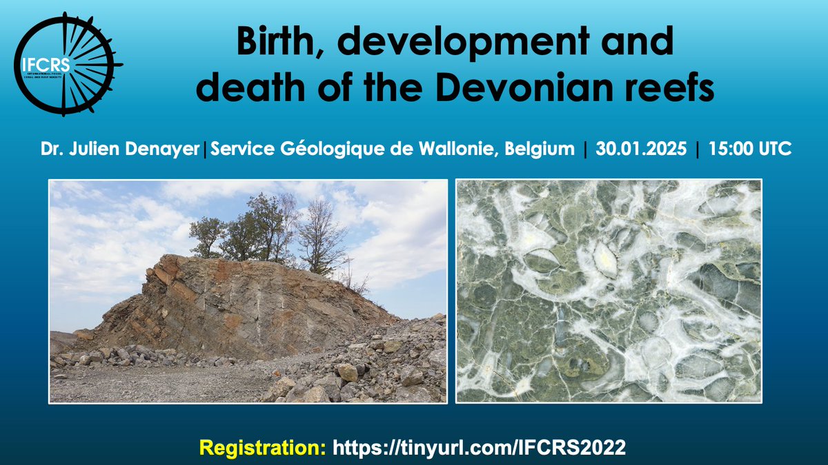 IFCRS: International Fossil Coral and Reef Society tweet media