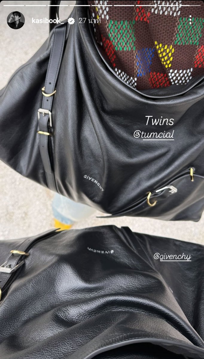 tu_xr9422's tweet photo. กระเป๋าสวย~~~~~~~🫶 
#givenchy
#givenchyfw24 #givenchyvoyou
FORCEBOOK ITALY TRIP D2
#ForceBook2ndFMinRome
#kasibook 🍅 https://t.co/5CyjBdKHBI