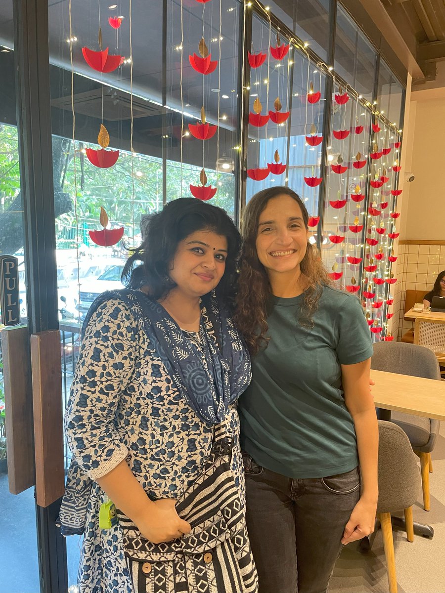 UCD_DeepLab's tweet photo. @marinafrid experienced the vastness and cultural complexity of India with the support of our project's Rasmi Guha Ray, @SnehaHossain, new friends and research interlocutors who kindly welcomed her into their homes and workplaces, shared their stories, offered their time and help https://t.co/yHM7tsgC7a