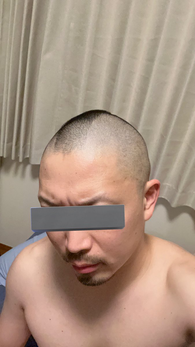 セルフでモヒカン②