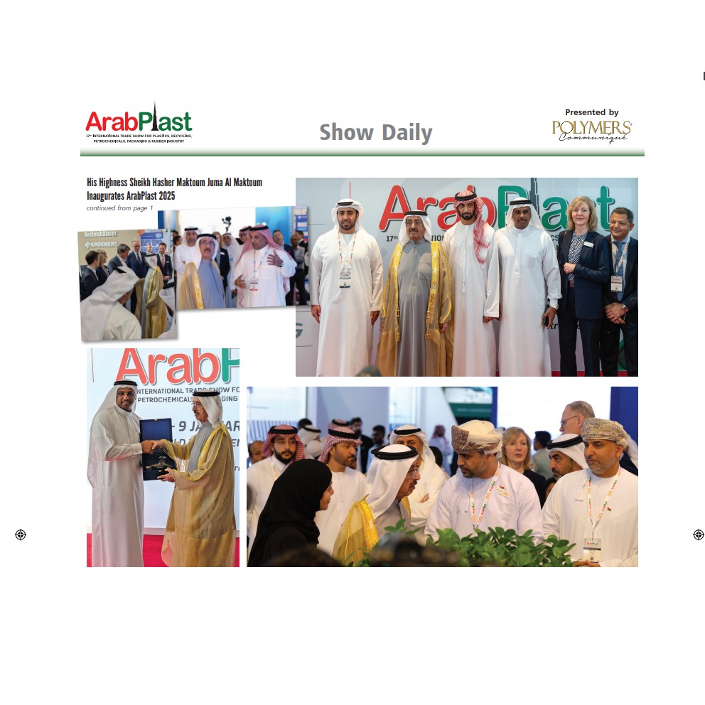 Arabplast 2025 – Day 2 is Here!

Day 2, where innovation meets opportunity. The excitement continues 

🌐 arabplast.info
📍 Location: Dubai World Trade Centre

#Arabplast2025 #Day2 #PlasticsIndustry #DubaiEvents #Petrochemicals