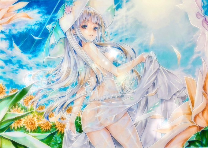 季節感のないイラストm(_ _)m💦
 #絵描きさんと繫がりたい
#アナログ
 #コピック 