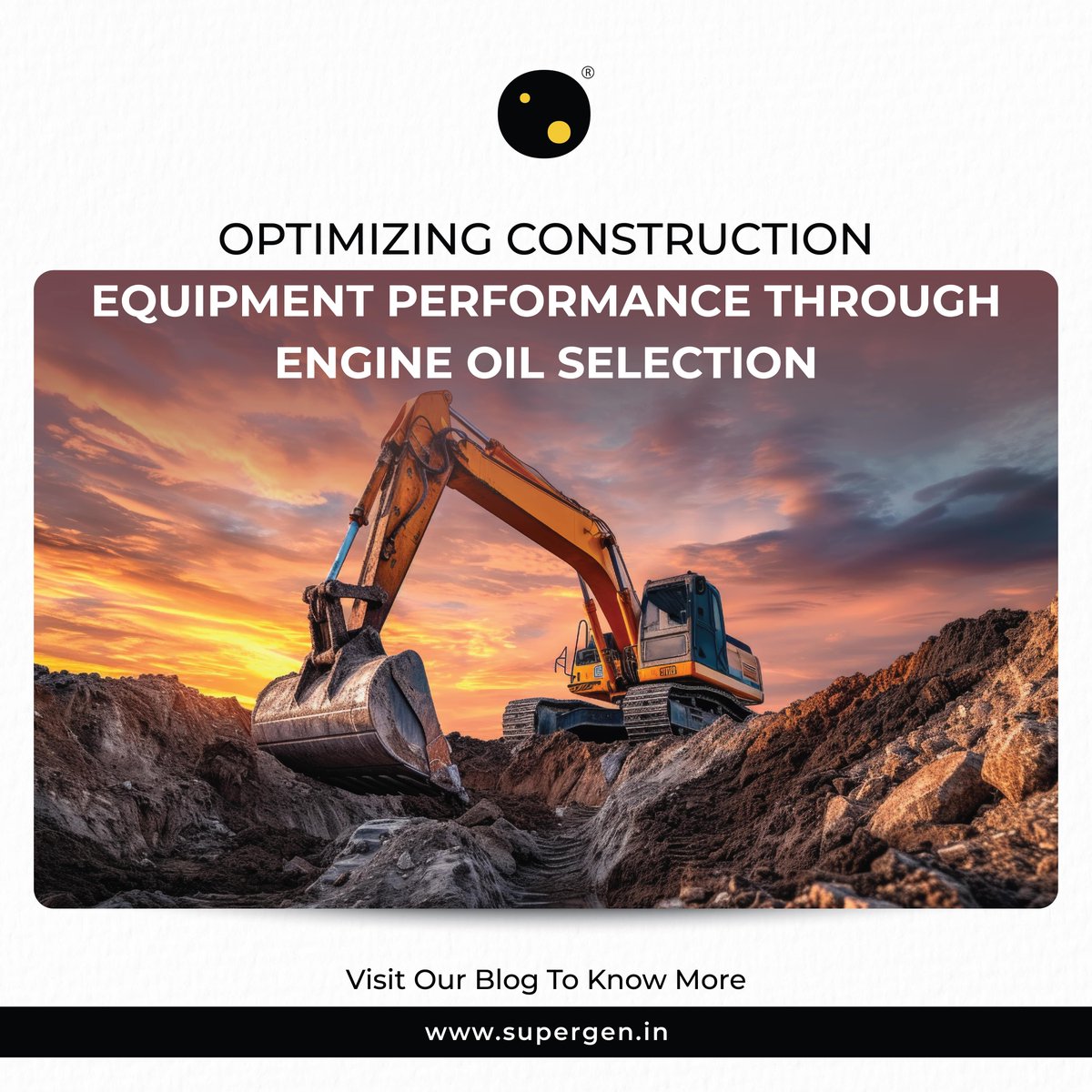 Supergen_India's tweet image. Rugged machines need rugged engine oil and Supergen will never let you done, no matter what your construction machinery needs. To find out how Supergen engine oil ensures smooth, optimized performance, check out our latest blog!

supergen.in/construction-e…

.
 #engineoilservice