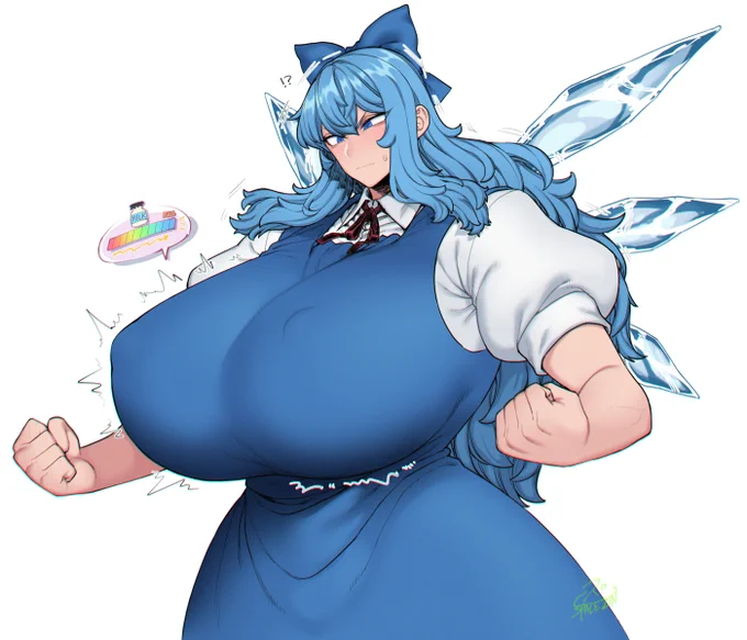 でかチルノ 