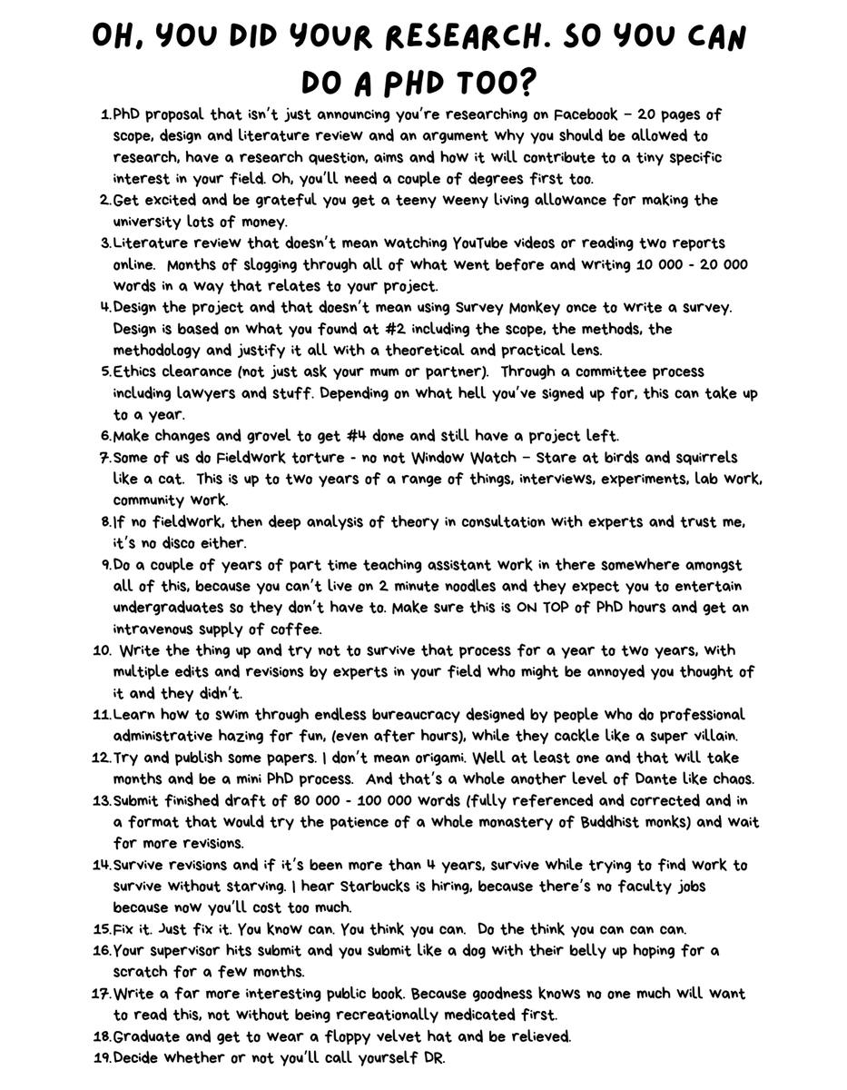 #phdlife and this is when you love what you do (humorous, I promise).