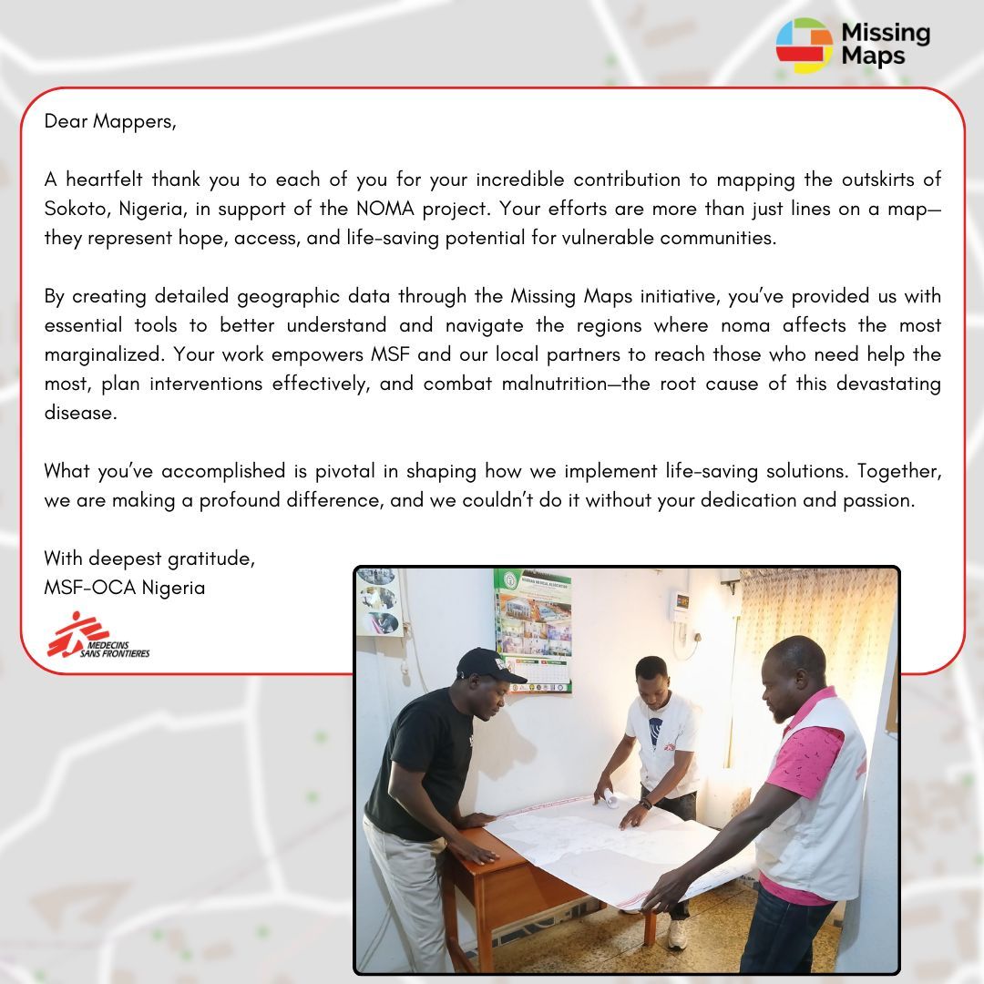 🎉  The mapping campaign of the Silame and Wurno regions in Sokoto State, Nigeria, is complete! 🎉 
A total of 472 mappers contributed by mapping over 97,000 buildings—thank you to everyone who participated! 👏