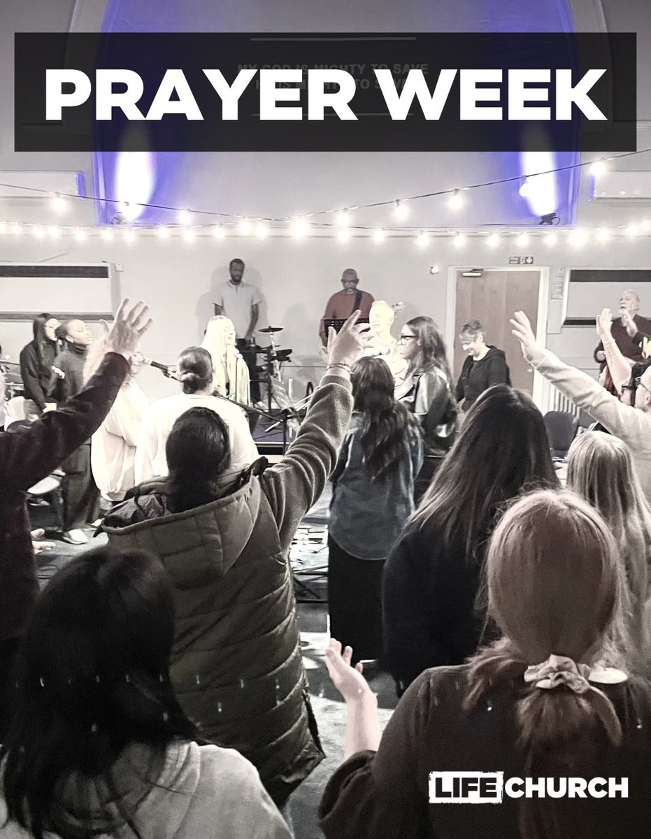WEEK OF PRAYER 20TH – 26TH JANUARY

We’re really excited to be joining with other churches in Wigston for a week of prayer from Monday 20th – Sunday 26th January.

lifechurch.co.uk/event-details-…

Remember, when we pray – God moves! In us, and in the world!
#prayer #prayforleicester