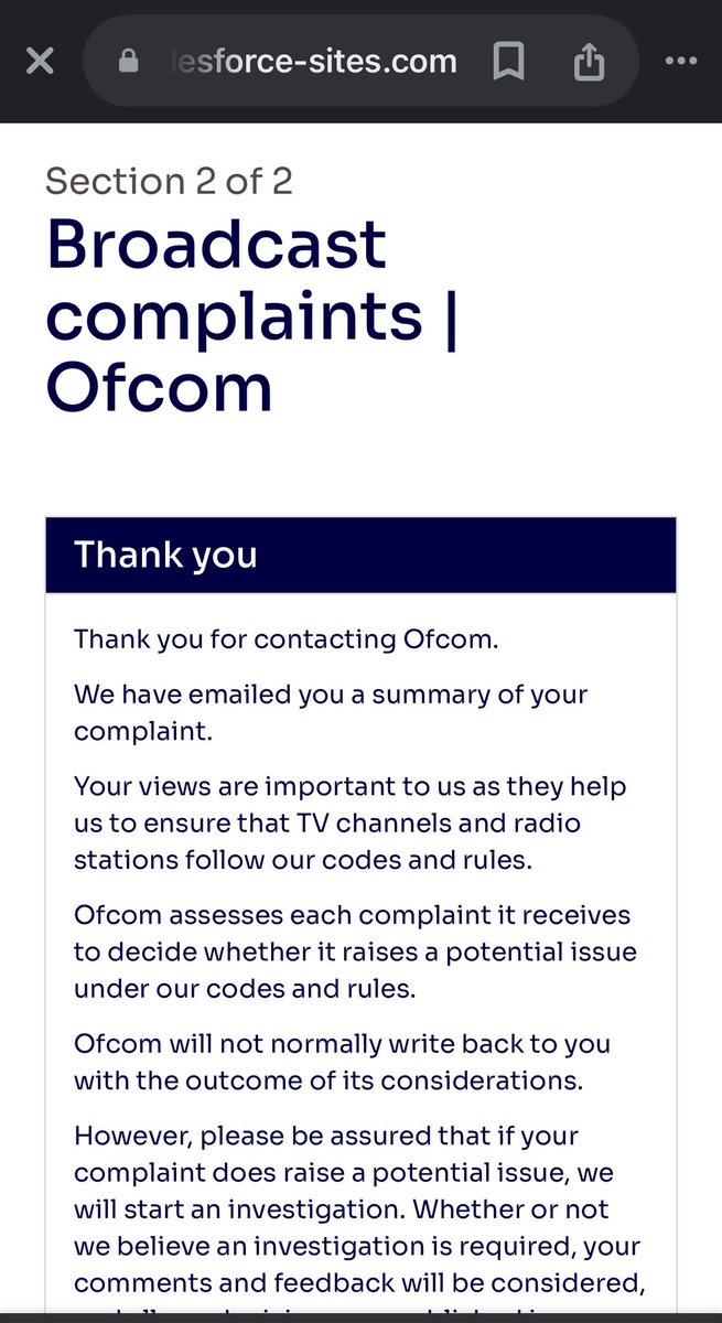 Carrie 🇬🇧🇿🇼🇮🇱 (@carriezimbo) on Twitter photo I made a complaint to Ofcom today regarding <a href="/CamillaTominey/">Camilla Tominey</a> ‘s libellous description of <a href="/TRobinsonNewEra/">Tommy Robinson 🇬🇧</a> as a white supremacist.
I would urge his supporters to do the same. Link to Ofcom in first reply - only takes a minute to do. I made a complaint to Ofcom today regarding <a href="/CamillaTominey/">Camilla Tominey</a> ‘s libellous description of <a href="/TRobinsonNewEra/">Tommy Robinson 🇬🇧</a> as a white supremacist.
I would urge his supporters to do the same. Link to Ofcom in first reply - only takes a minute to do.