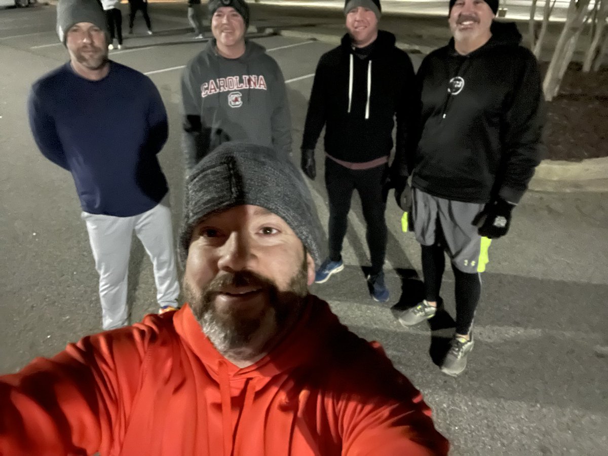 5 pax kept it moving this morning <a href="/F3GOAT/">F3 G.O.A.T</a> <a href="/F3LakeMurray/">F3 Lake Murray</a>
