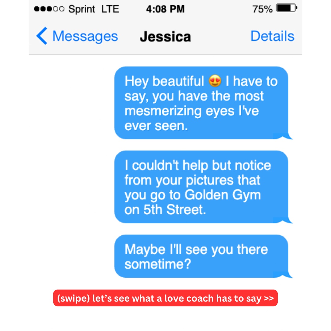 RizzText's tweet image. POV: You think you're being smooth but you're actually giving major 🚩 energy

Drop a "😬" if you've ever sent a message like this (we won't judge)