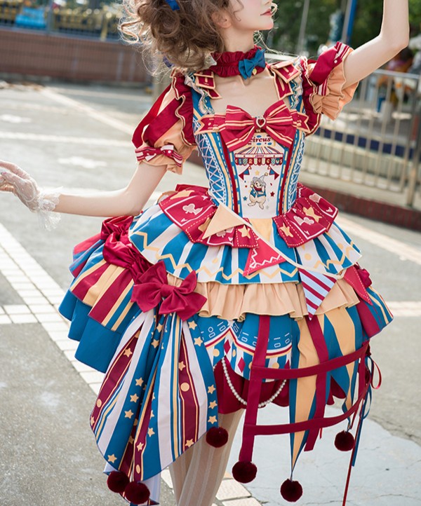 epetice's tweet photo. 🎪サーカス団のワンピース🎪

サーカス少女 フルセット【半糖猫丸】
お取り寄せ開始いたしました🎵

https://t.co/rmYalzxSEk https://t.co/a1jK9mvCmV
