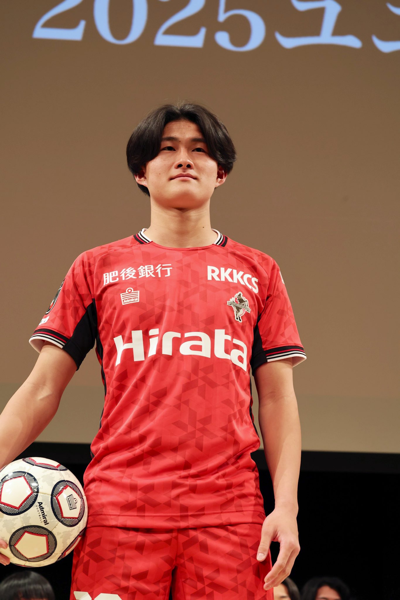 ロアッソ熊本Admiral 2025 ユニフォーム FP1st Lサイズ ロアッソ熊本 2025オーセンティックユニフォームFP1st｜【公式