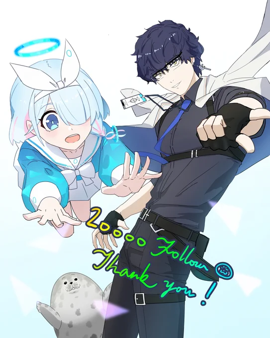 20000フォロー記念イラストありがとうございます!! 
