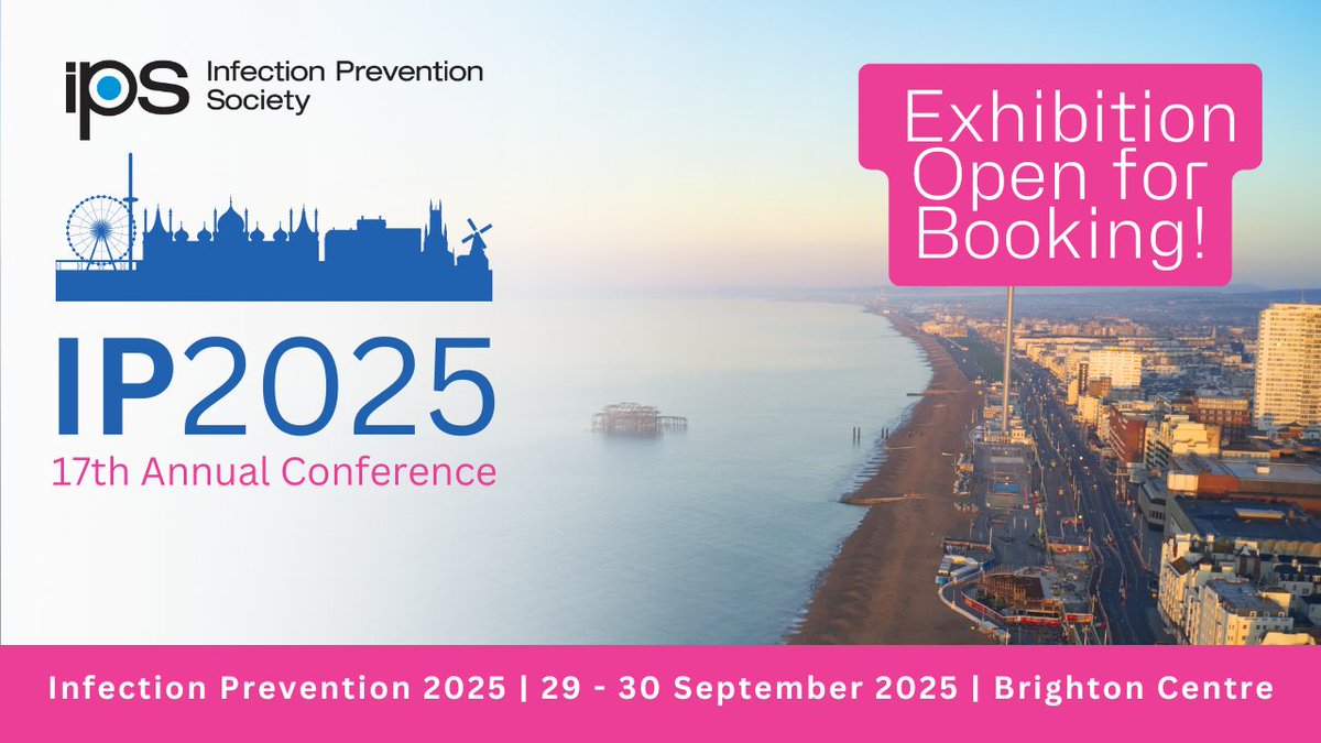 IPS_Infection's tweet image. IP2025Conf features the largest UK #InfectionPrevention exhibition

📢Exhibition / sponsorship booking is now open to all!

If you want to find out more contact Mike.Donaldson@fitwise.co.uk

#InfectionPrevention #IPC #IPSEvents