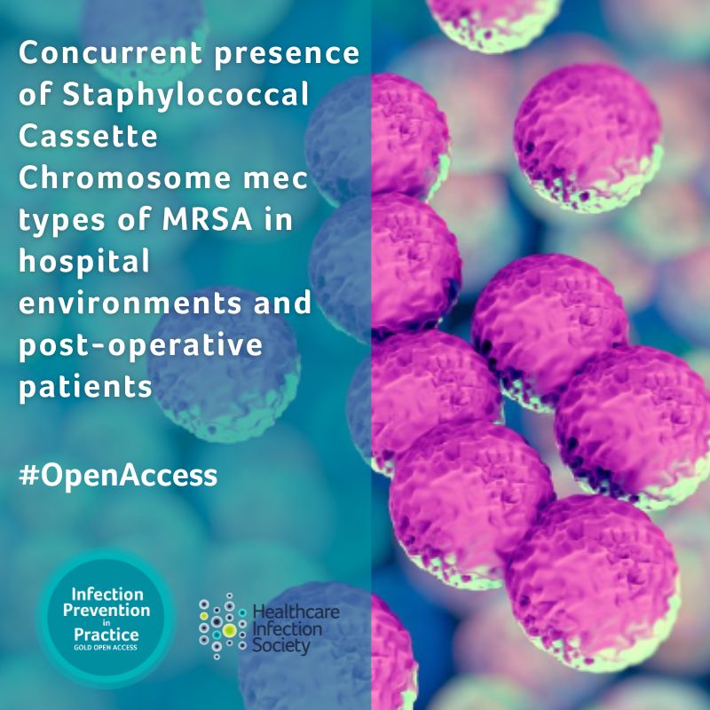 🦠Study aims to determine prevalence of #MRSA, detect mecA, characterize SCCmec types and compare their concurrent presence in clinical and environmental isolates
🏥Effective preventive measures are warranted to break the MRSA transmission between settings
ow.ly/3nPV50UAVIx
