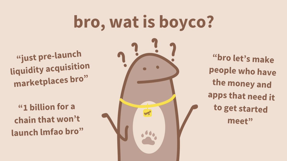 "bro, wat is boyco?"

An explanation of <a href="/berachain/">Berachain Foundation 🐻⛓</a> Boyco, in (very) simple terms. 🧵