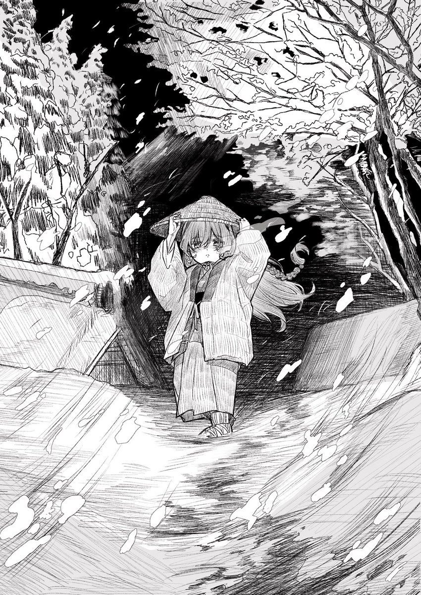 「……来ないの?」

#創作 #illustration 