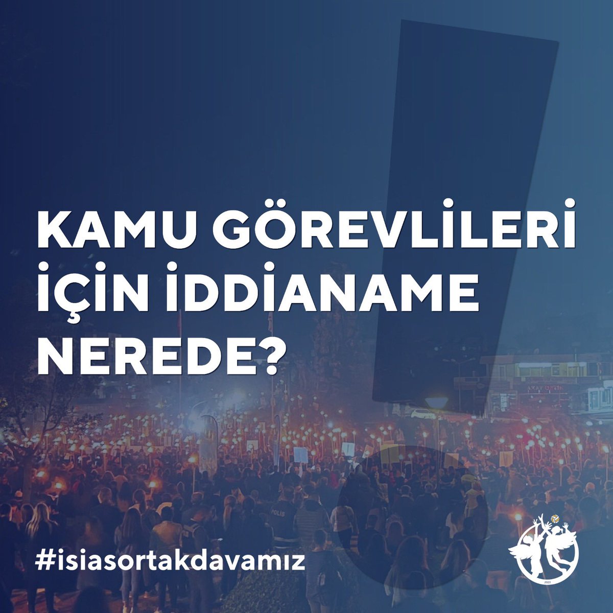 İsias davasında aylardır kamu görevlileri için yazılacak iddianameyi bekliyoruz. Kamu görevlileri iddianamesi yazılmalı ve tüm suçlular birlikte yargılanmalı ki hak ettikleri cezaları alsınlar! Emsal kararlar üretilsin!
#isiasolasıkast 
#isiasortakdavamız