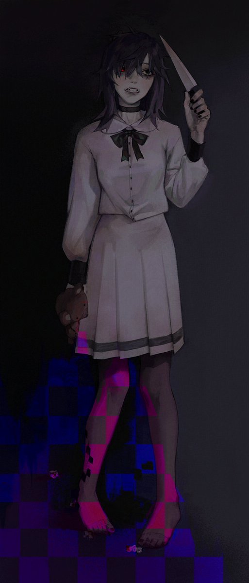 「creepy mita my favorite mita #MiSide #sh」|kei 🗝️ comms closedのイラスト