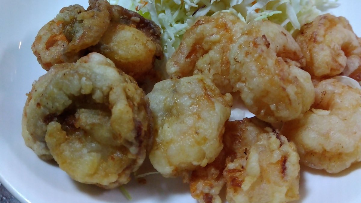 dadan0307's tweet photo. 2025-01-09
今日のまったり夕食は『サクぷり！！���老と帆立のコンソメ竜田揚げ』を作りました～(^^)/
#おうちごはん
#自炊
#料理好きな人と繋がりたい
#唐揚げ
#竜田揚げ
#海老の唐揚げ
#海老の竜田揚げ
#帆立の唐揚げ
#帆立の竜田揚げ https://t.co/fuKafaHYF4