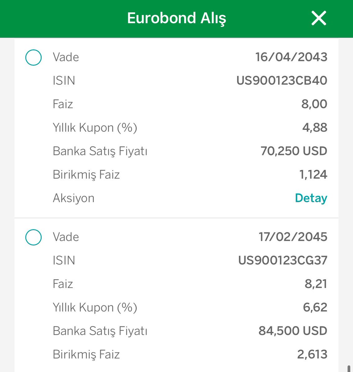 Hoş geldin, yıllık +%8 getiri.. 😃