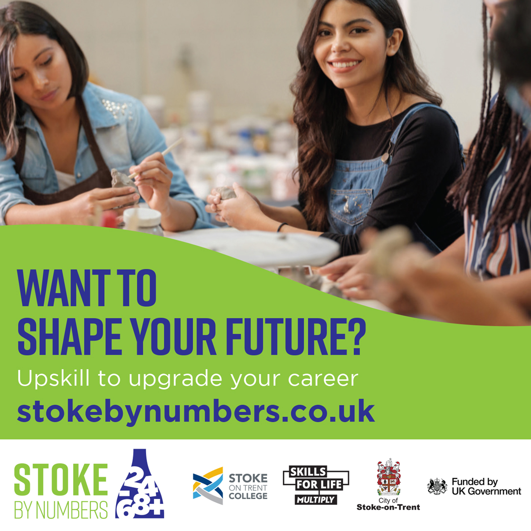 An exciting future awaits you in 2025... 🥳

If you’re aged 19 and over you can access FREE numeracy courses!

Learn about managing money, help children with homework, progress into further learning or improve your career prospects.

👉stokebynumbers.co.uk