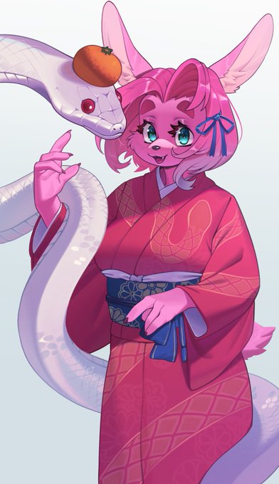 あけましておめでとうございます…!
今年もよろしくお願いします!🐍🐰 