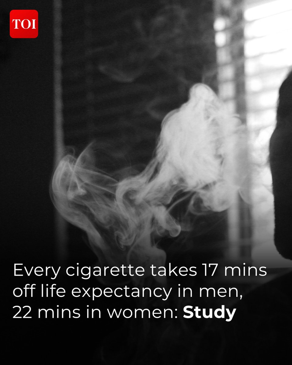 how many minutes does one cigarette take off your life A recent study has shown that #smoking a single #cigarette cuts 17 minutes  off a man's life and 22 minutes off a woman's. Smokers lose 10-11 years of  life expectancy on average