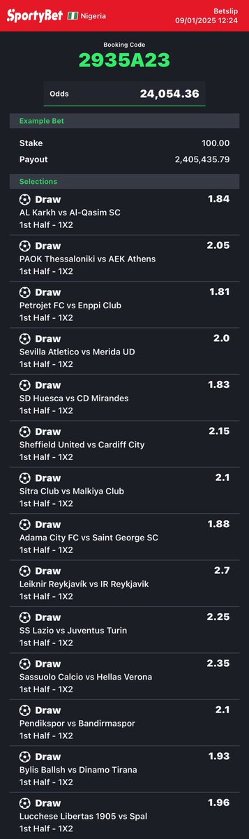 <a href="/unrulywork/">Unruly</a> 71141F + upsets ( ACDCA04 ) 

22/22Ftx⤵️
32ECFE -sporty👩‍💻 

Even⤵️
9449F78 -sporty🧑🏿‍💻 

HTx⤵️
2935A23 -sporty👩‍💻 

Follow 4 combination &amp; convert of codes 2 ur preferred bookies! 

Retweet 4 larger audience😤🗣️