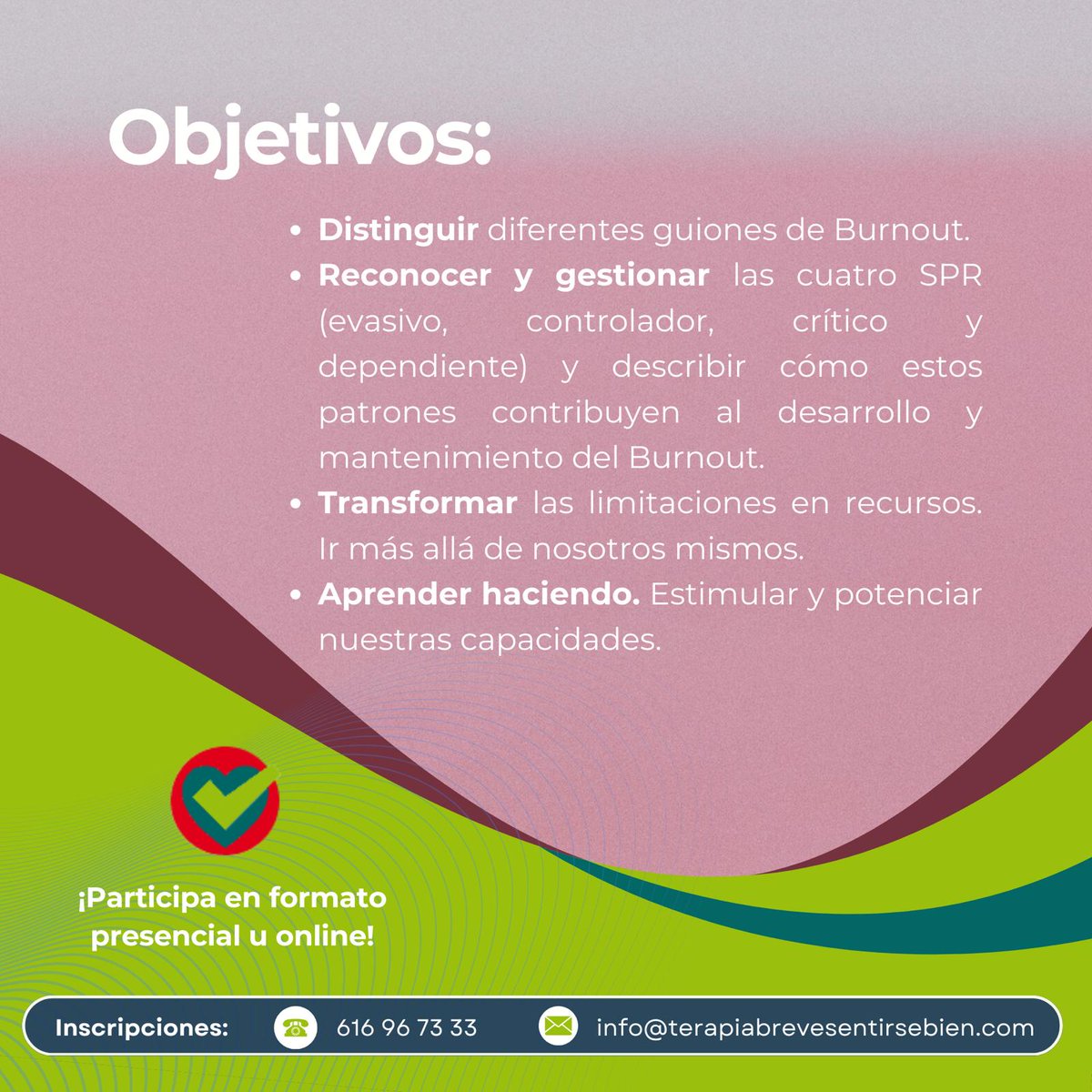 CentroBien's tweet photo. #Talleres #Coaching #ProblemSolving #terapiabreve https://t.co/ZlfnfFbdfx