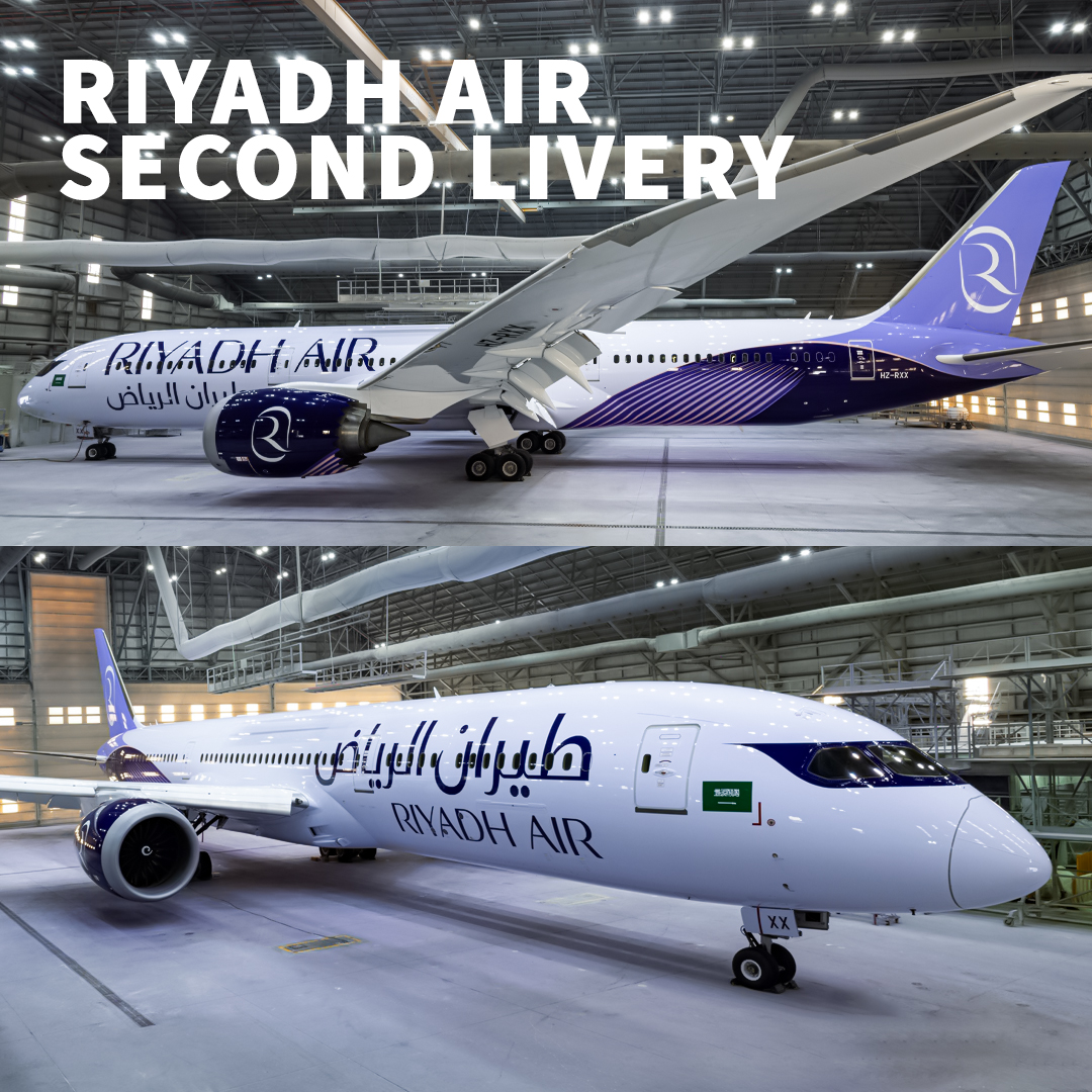 Thoughts on Riyadh Air's second livery?