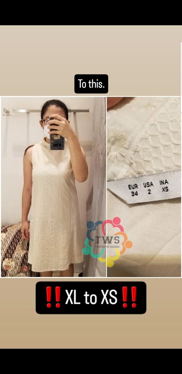 NjiDi's tweet image. Dari XL jadi XS?!?!?!
Bisa doongg. Pake TWS Program. Dan sekarang sudah jadi TWS Program Versi 2.
Yang versi 1-nya aja hasilnya kayak gini, apalagi yang versi 2. Yuk, Program sekarang. DM atau WA 082233726555 yaa... #twsprogram #twsprogramversi2