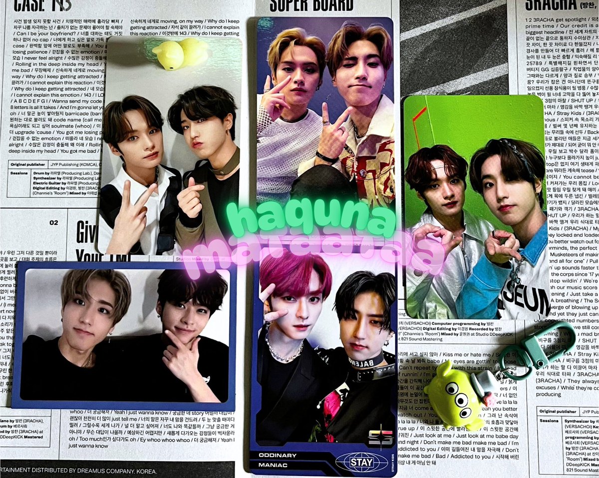 haqunamataataa's tweet photo. ✨likes &amp; rts are appreciated✨

WTS Want To Sell

Minsung | Lee know | Han jisung photocard Stray kids photocards 

🐿️Offer (prefer takeall)
🐿️ WW must have ina address
📍Bandung, ina

🏷lfb looking for buyer skz (리노 한) 스트레이키즈 스키즈 양도 포카 포토카드 #pasarSKZ https://t.co/5yLkGmvGB5