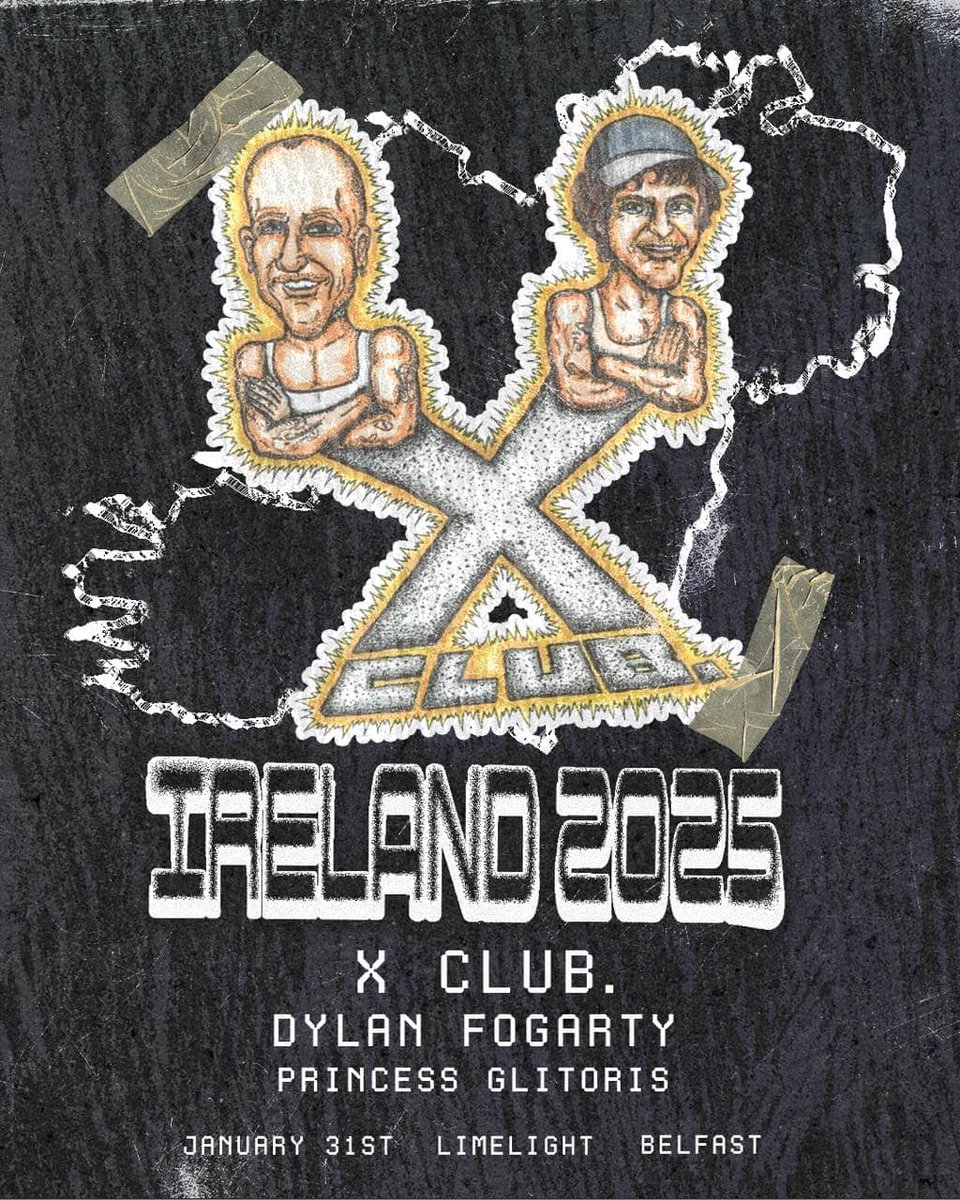 SHINE (@shinebelfast) on Twitter photo X CLUB. AT THE LIMELIGHT
Following a massive <a href="/EmergeBelfast_/">EMERGE BELFAST</a> set in August, Australian powerhouse duo X CLUB. return to Belfast for a high energy headline show at The Limelight! Dylan Fogarty and Princess Glitoris on support.
πtinyurl.com/ywkxzm7b X CLUB. AT THE LIMELIGHT
Following a massive <a href="/EmergeBelfast_/">EMERGE BELFAST</a> set in August, Australian powerhouse duo X CLUB. return to Belfast for a high energy headline show at The Limelight! Dylan Fogarty and Princess Glitoris on support.
πtinyurl.com/ywkxzm7b