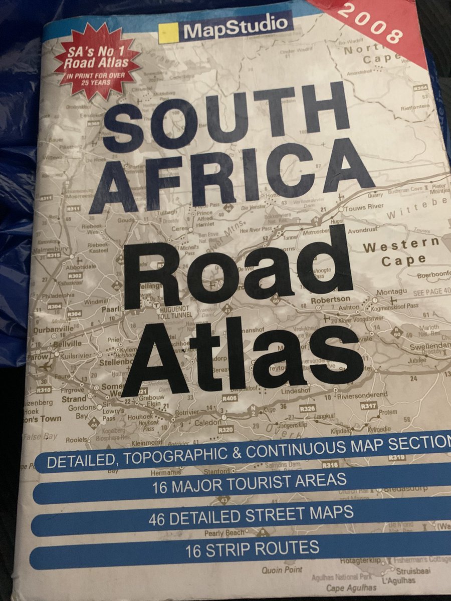 Mom’s asked me to put this in the car ahead of our road trip tomorrow…

2008 edition! 😂😂😂