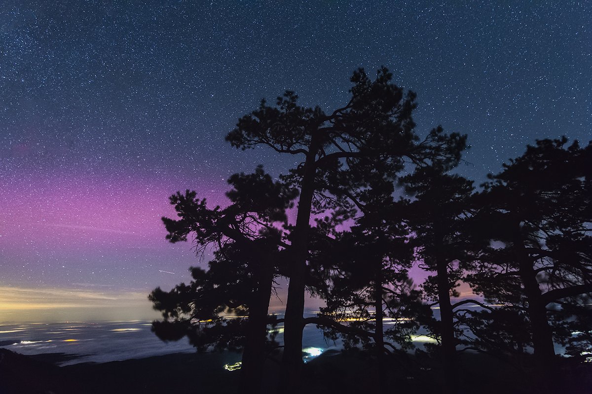 GuilleGarcia86's tweet image. Noche de año nuevo en #Moncayo y #Lituénigo #Auroraboreal #ArcoSar