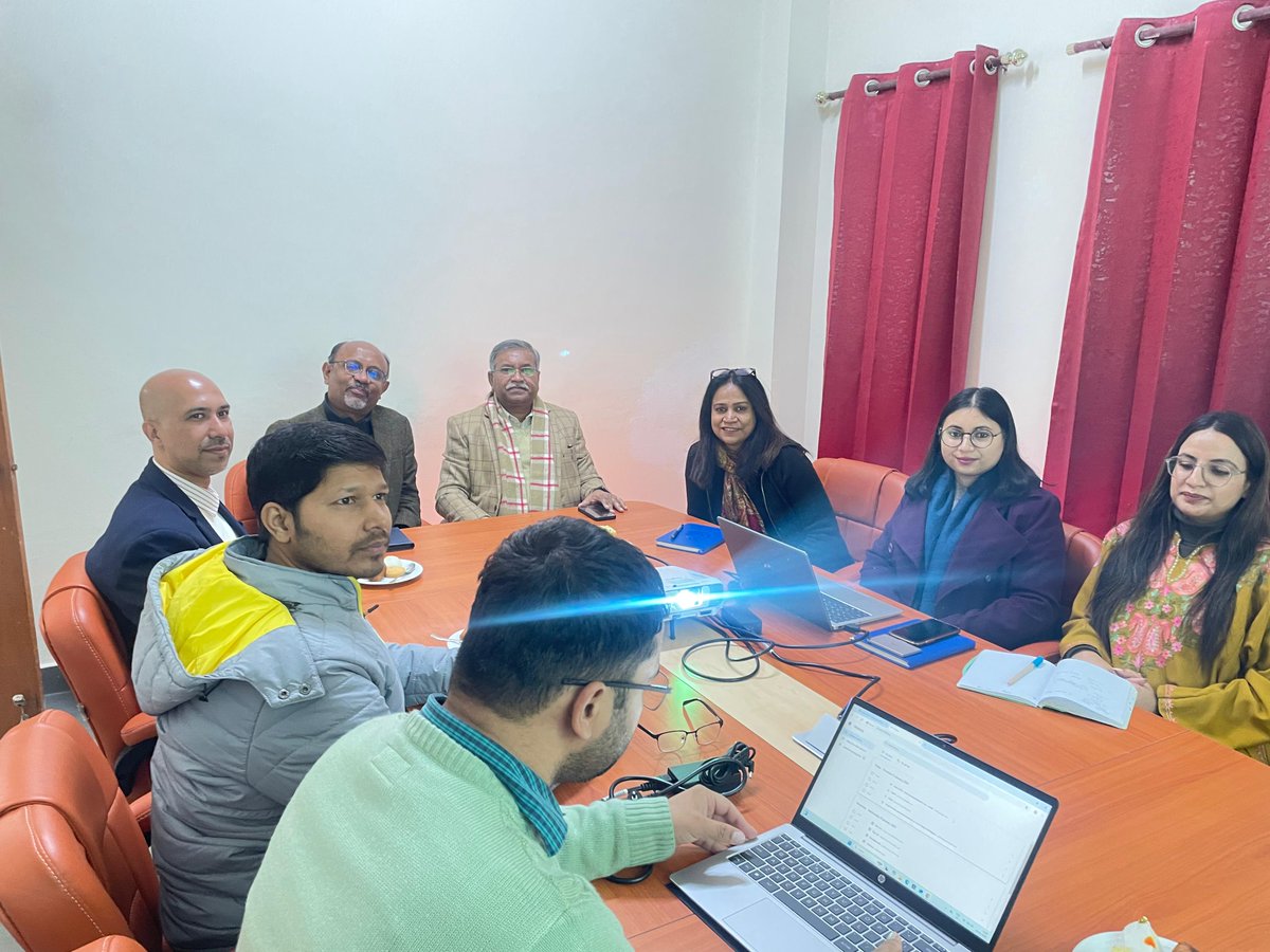 Prof Rajib Shaw-Keio University Japan, a globally known DRR &amp; Climate resilience expert visited ICARS, IIT Roorkee at Greater Noida Campus &amp; had detailed interaction with the team regarding future vision &amp; cooperation activities.<a href="/IndiaDST/">DSTIndia</a> <a href="/iitroorkee/">IIT Roorkee</a> <a href="/rajibshaw/">Rajib Shaw</a> <a href="/envirosafe2007/">Dr. Anil K. Gupta, Strategist, Leader, Professor</a>
